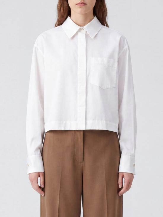 26FW 스포트막스 셔츠 2622116012600 001 White