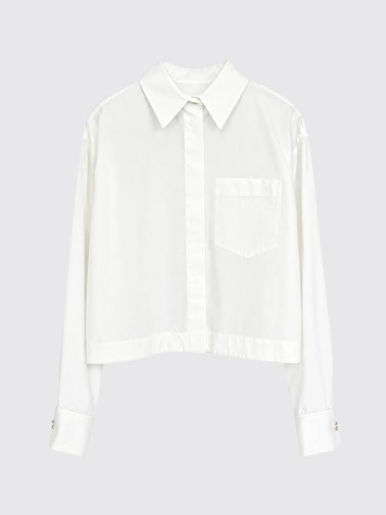26FW 스포트막스 셔츠 2622116012600 001 White - SPORTMAX