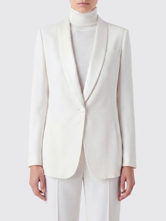 26FW 조르지오 아르마니 수트 자켓 GW003989TE16469 U8001 White