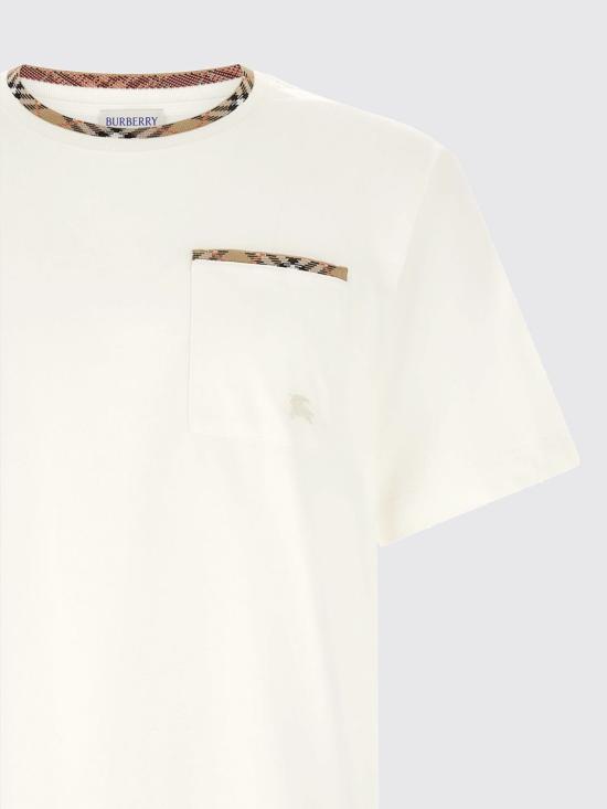 26FW 버버리 반팔 티셔츠 8127629 White - BURBERRY
