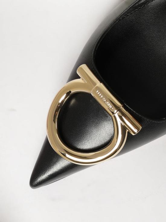 26FW 살바토레 페라가모 힐/펌프스 01K497 784806 001 Black - SALVATORE FERRAGAMO