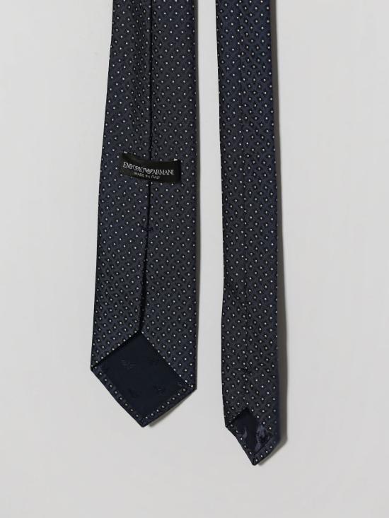 26FW 엠포리오 아르마니 넥타이 EM001344TE22401 FB074 Blue - EMPORIO ARMANI
