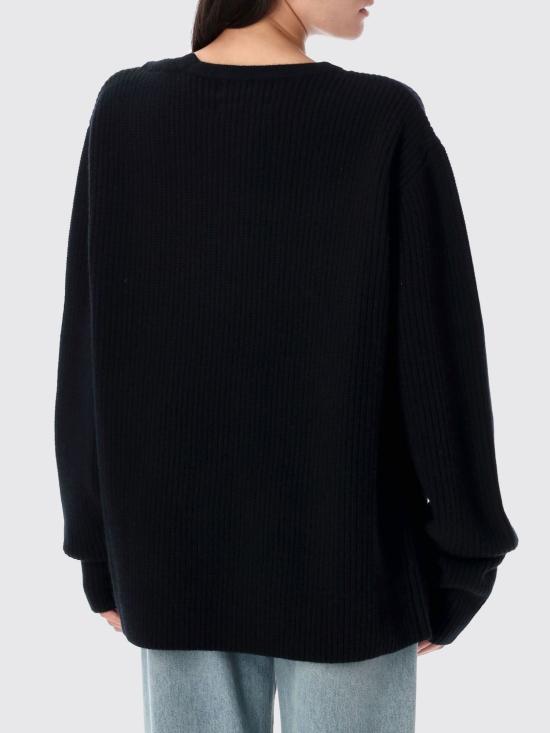 26FW 익스트림캐시미어 스웨터 YOU RAVEN Black - EXTREME CASHMERE