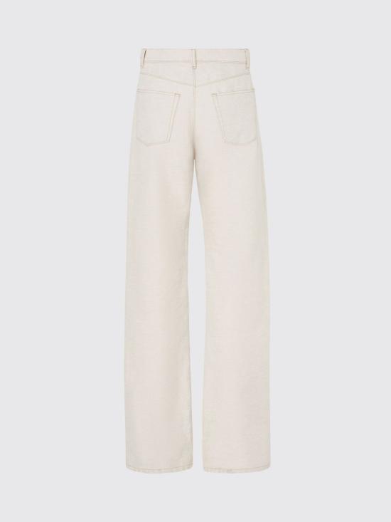 26FW 펜디 스트레이트 팬츠 FLP377B1PJ F0QM0 Ivory - FENDI