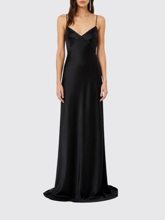 26FW 막스마라 롱 원피스 2621226024600 009 Black