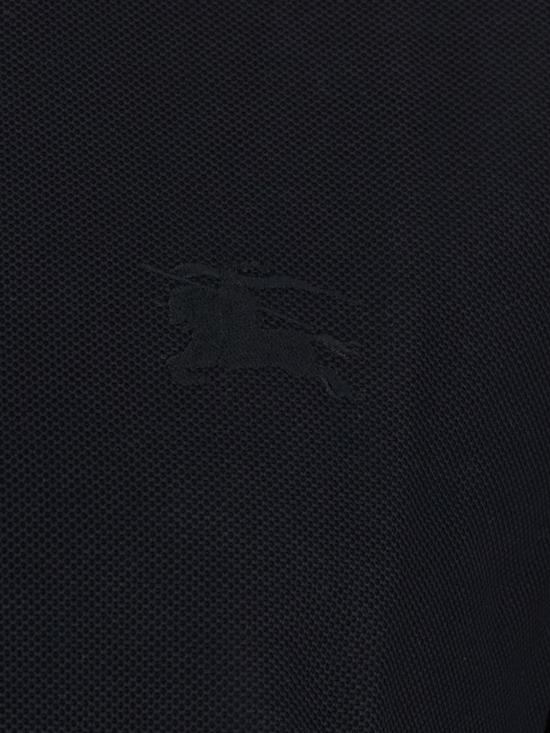 26FW 버버리 코튼 폴로셔츠 8126917 Black - BURBERRY