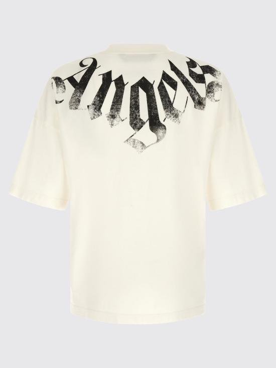 26FW 팜앤젤스 반팔 티셔츠 PAMAA003JR001 0310 White - PALM ANGELS