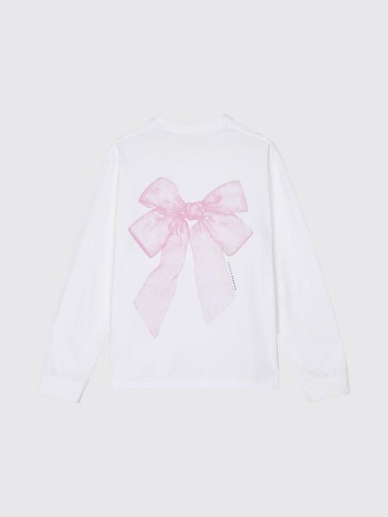 26FW 세실리아 반센 긴팔 티셔츠 26RTW19006 WHITEPINK - CECILIE BAHNSEN
