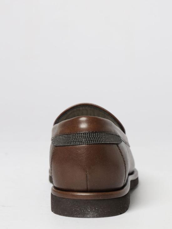 26FW 브루넬로 쿠치넬리 로퍼 MZSLG3300 C9122 Brown - BRUNELLO CUCINELLI