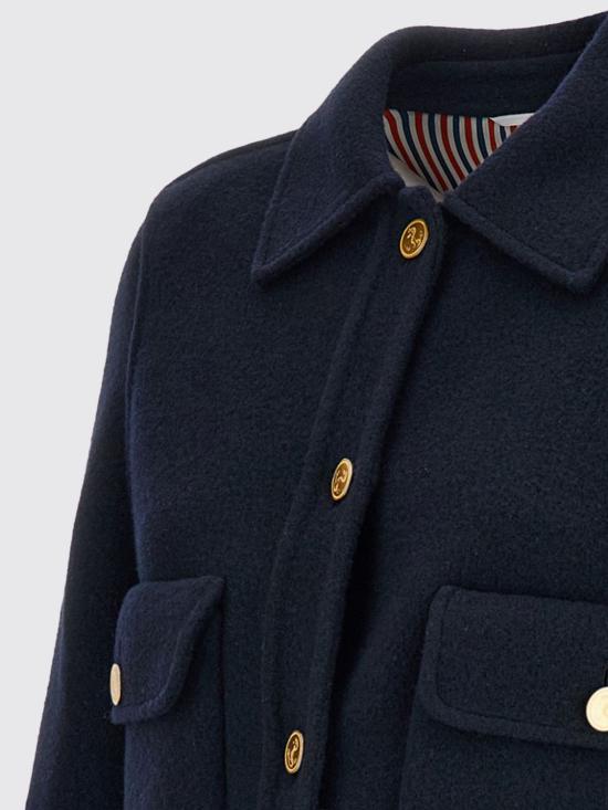 26FW 톰브라운 자켓 FBC965SF1163 415 Blue - THOM BROWNE