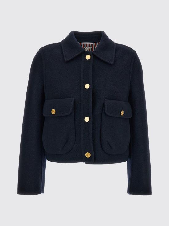 26FW 톰브라운 자켓 FBC965SF1163 415 Blue - THOM BROWNE