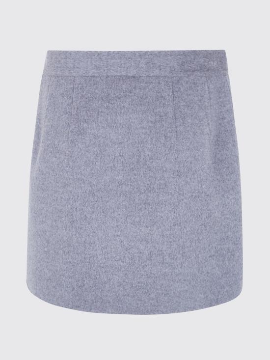 26FW 세미쿠튀르 미디 스커트 Y6WV12 Y471 Grey - SEMI-COUTURE