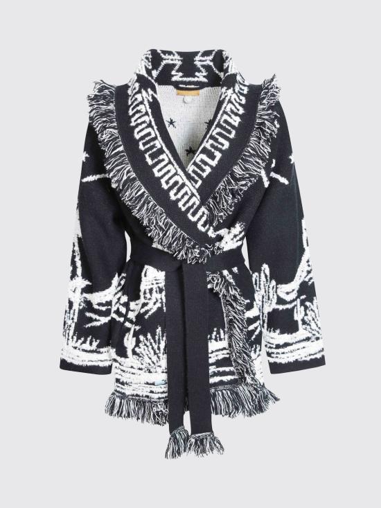 26FW 알라누이 가디건 LWHB064E26KNI005 1004 Black - ALANUI