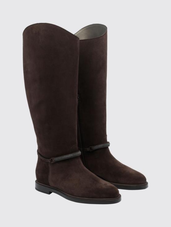 26FW 브루넬로 쿠치넬리 부츠 MZSFC3316P C9885 Earth - BRUNELLO CUCINELLI