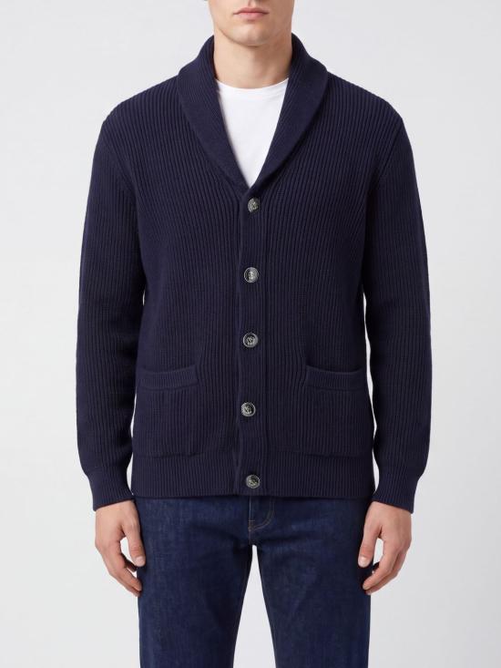 26FW 브루넬로 쿠치넬리 가디건 MNI709706 C2425 Blue