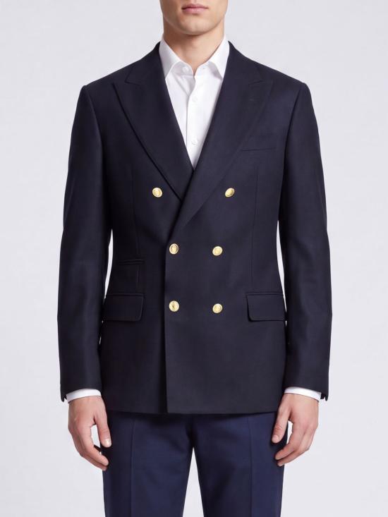 26FW 브루넬로 쿠치넬리 수트 자켓 M038P7BPDG C331 Blue