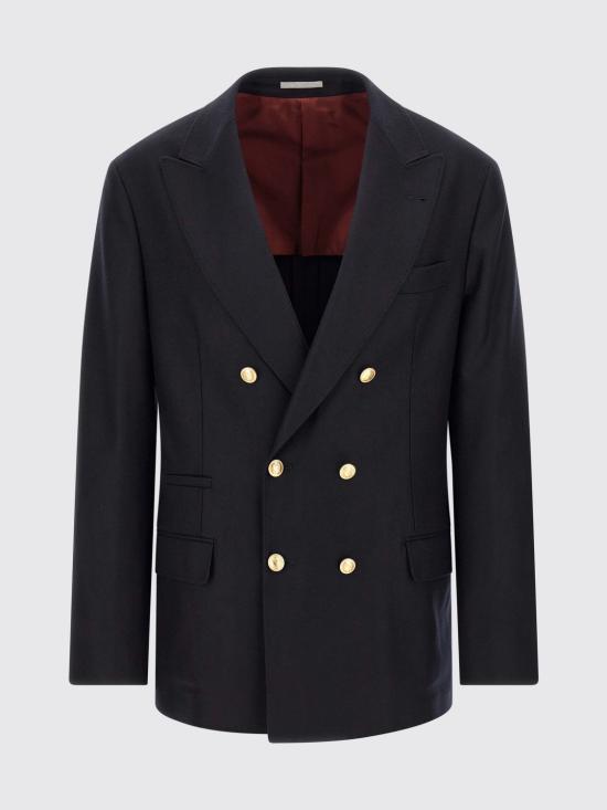 26FW 브루넬로 쿠치넬리 수트 자켓 M038P7BPDG C331 Blue - BRUNELLO CUCINELLI