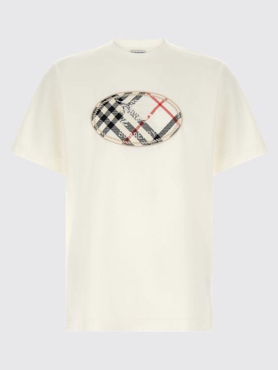 26FW 버버리 반팔 티셔츠 8128073 White - BURBERRY