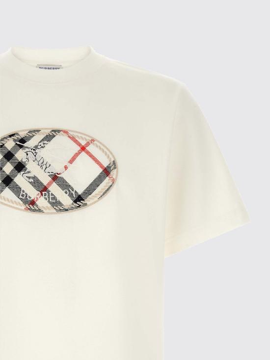 26FW 버버리 반팔 티셔츠 8128073 White - BURBERRY
