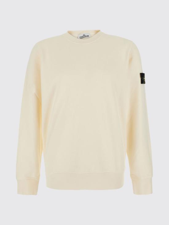 26FW 스톤 아일랜드 긴팔 티셔츠 6100060S0051 V0093 Milk - STONE ISLAND