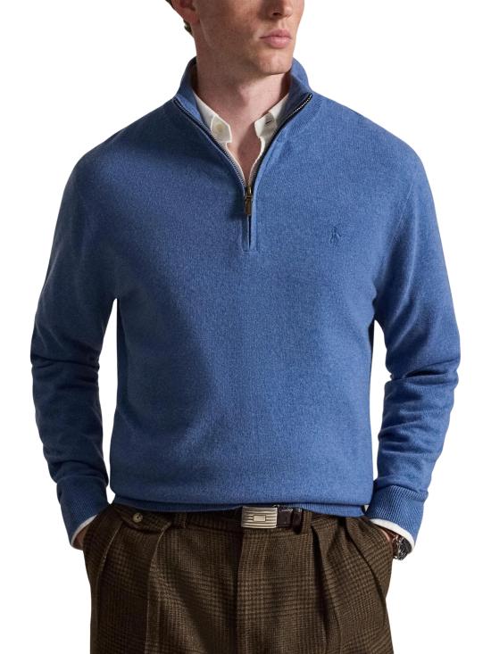 26FW 폴로 랄프로렌 집업 니트 710876756 502 BLUE - POLO RALPH LAUREN