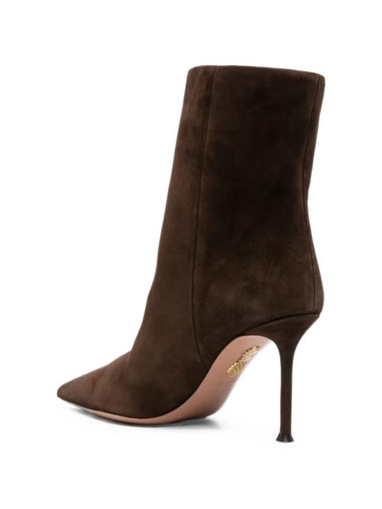 26FW 아쿠아주라 부츠 HRPMIDB0SUE ESP BROWN - AQUAZZURA