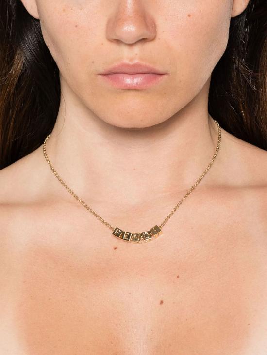 26FW 펜디 목걸이/팬던트 8AL588B08 F1XA5 METALLIC - FENDI