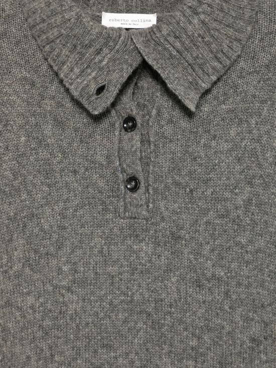 26FW 로베르토 콜리나 폴로 티셔츠 B36004 18 GREY - ROBERTO COLLINA