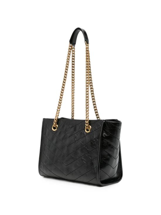 26FW 생로랑 니키 스몰 쇼핑백 니키 스몰 쇼핑백 8726800EN07 1000 BLACK - SAINT LAURENT