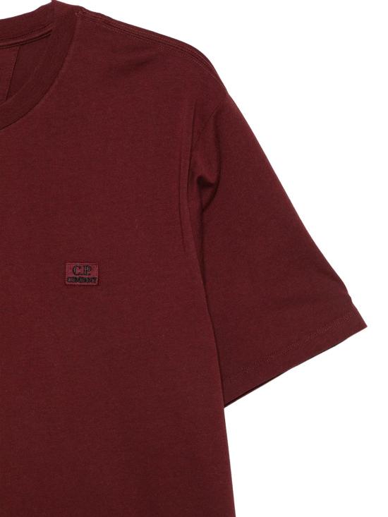 26FW 씨피 컴퍼니 반팔 티셔츠 21CMTS726A005100W 592 RED - C.P. COMPANY