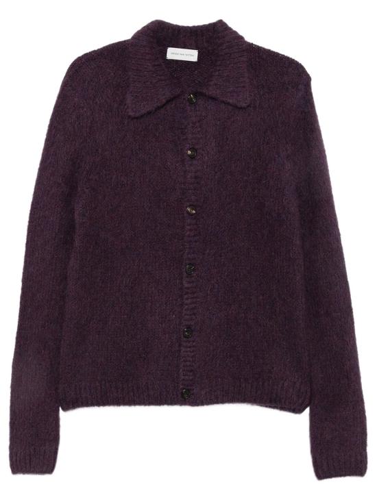 26FW 드리스 반 노튼 가디건 0212304709 401 PINK PURPLE