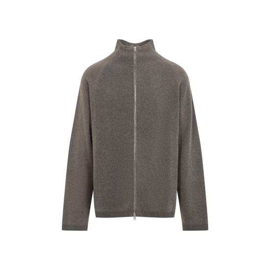 26FW 아워레가시 라인 집 가디건 라인 집 가디건 M4263LM MUD NUDE NEUTRALS