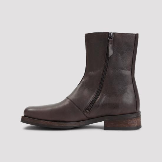 26FW 아워레가시 카미온 왁스드 레더 부츠 A4267CMB MATTED BROWN - OUR LEGACY