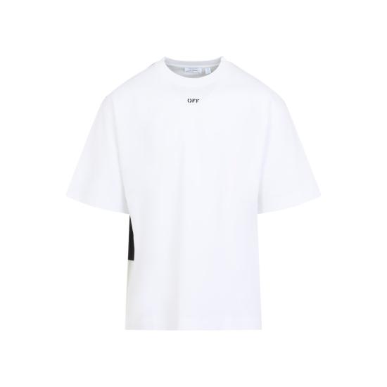 26FW 오프화이트 반팔 티셔츠 44MAA120F26J01C100 WHITE
