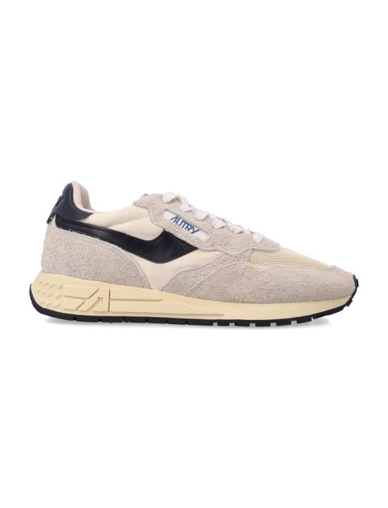 26FW 오트리 릴윈드 로우 나일론 스웨이드 스니커즈 WWLMUT60 EB ECRU BLACK