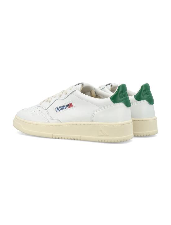 26FW 오트리 메달리스트 로우 스니커즈 AULMLL20 WG WHITE GREEN - AUTRY