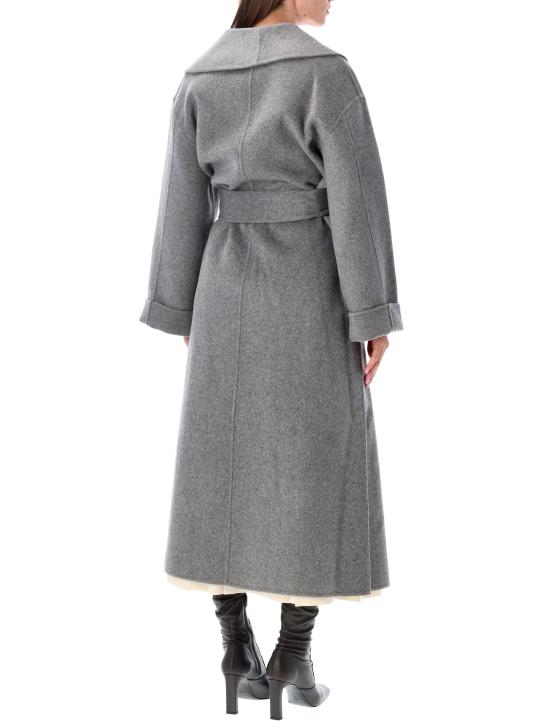 26FW 바이말렌비거 코트 101890 T5M GREY MELANGE - BY MALENE BIRGER
