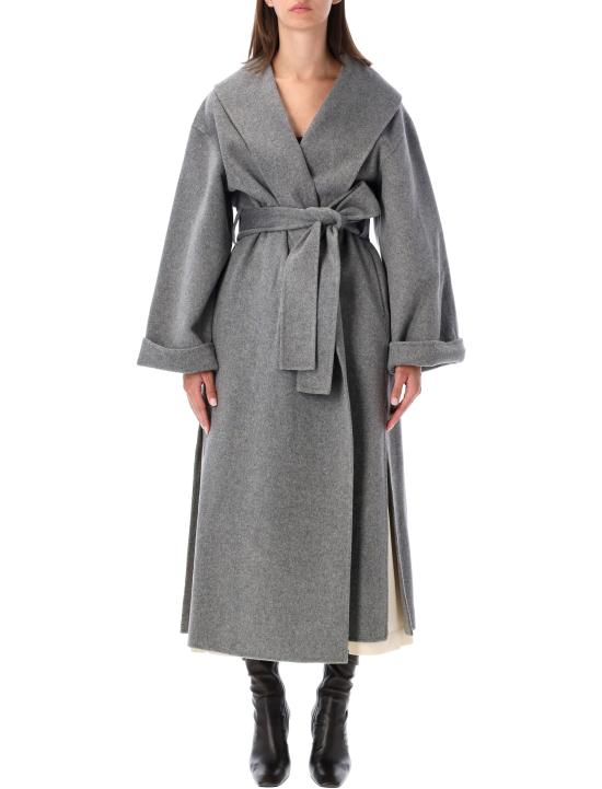 26FW 바이말렌비거 코트 101890 T5M GREY MELANGE