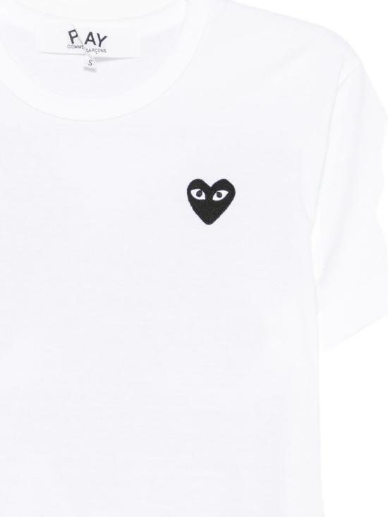 26FW 꼼데가르송 반팔 티셔츠 AXT353D1 WHITE - COMME DES GARCONS