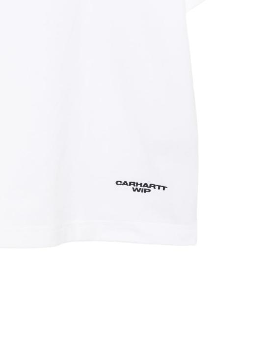 26FW 칼하트 WIP 반팔 티셔츠 I03711200AXX WHITE - CARHARTT WIP