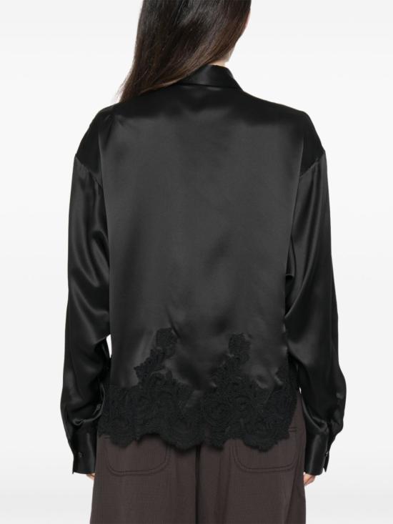 26FW 에르마노 설비노 블라우스 D492K396APNXE95708 BLACK - ERMANNO SCERVINO