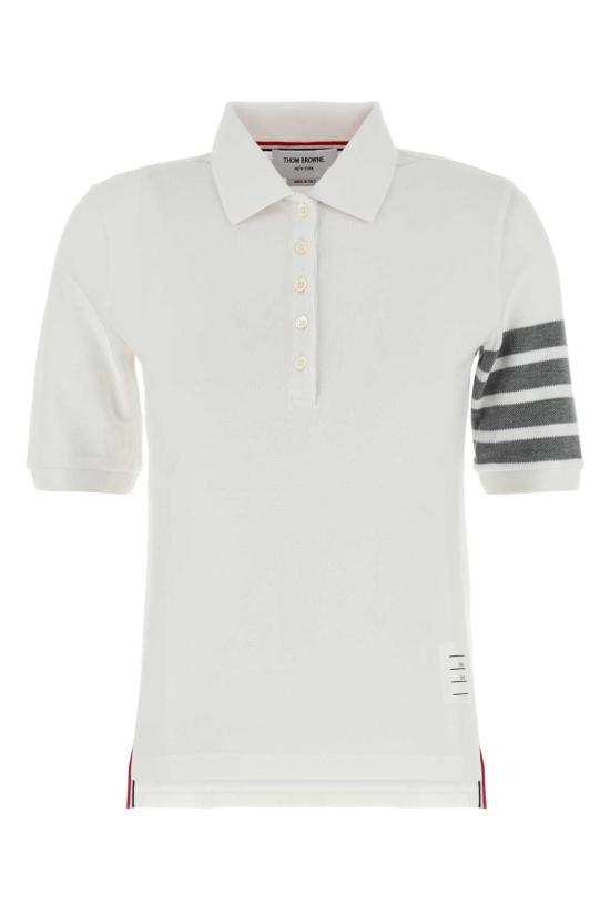 26FW 톰브라운 폴로 티셔츠 FJP052G07976100 WHITE