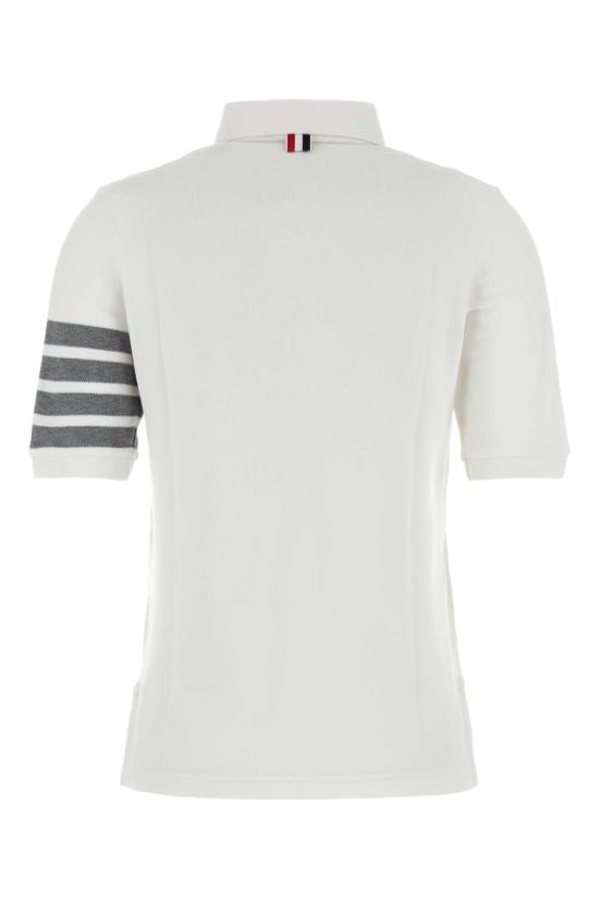 26FW 톰브라운 폴로 티셔츠 FJP052G07976100 WHITE - THOM BROWNE