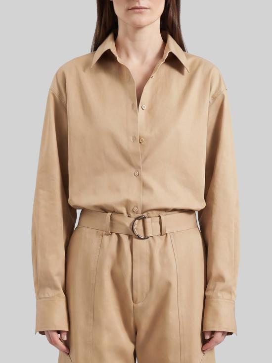 26FW 더프랭키샵 셔츠 CHFS22844211 CAMEL BEIGE