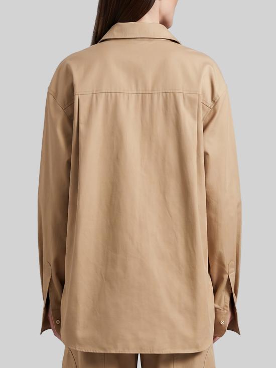 26FW 더프랭키샵 셔츠 CHFS22844211 CAMEL BEIGE - THE FRANKIE SHOP