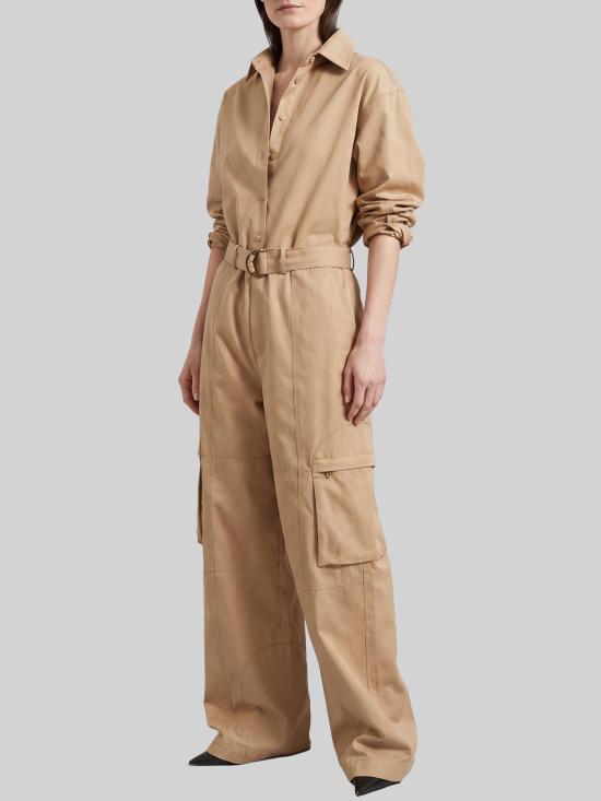 26FW 더프랭키샵 셔츠 CHFS22844211 CAMEL BEIGE - THE FRANKIE SHOP
