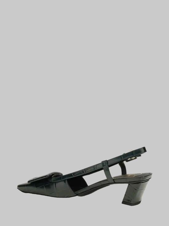26FW 로저비비에 힐/펌프스 RVW00635340VRC T823 GREEN - ROGER VIVIER