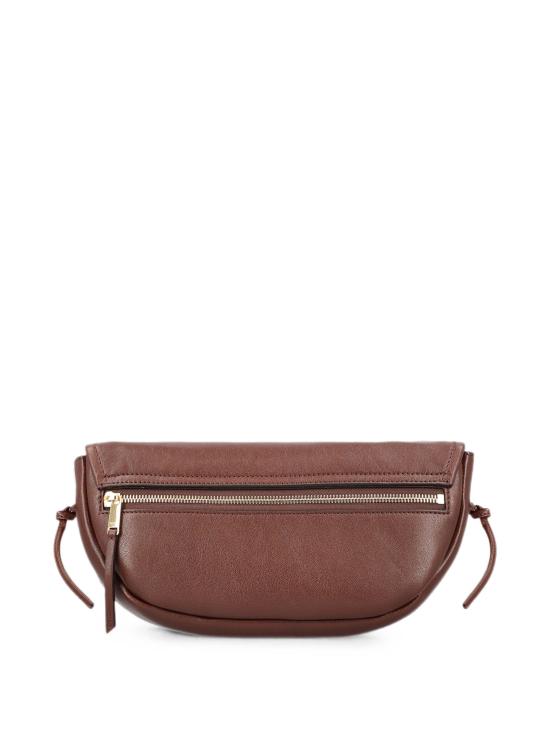 26FW 셀린느 리틀 하프 문 소프트 트리옹프 백 L10373778 28BK BROWN - CELINE