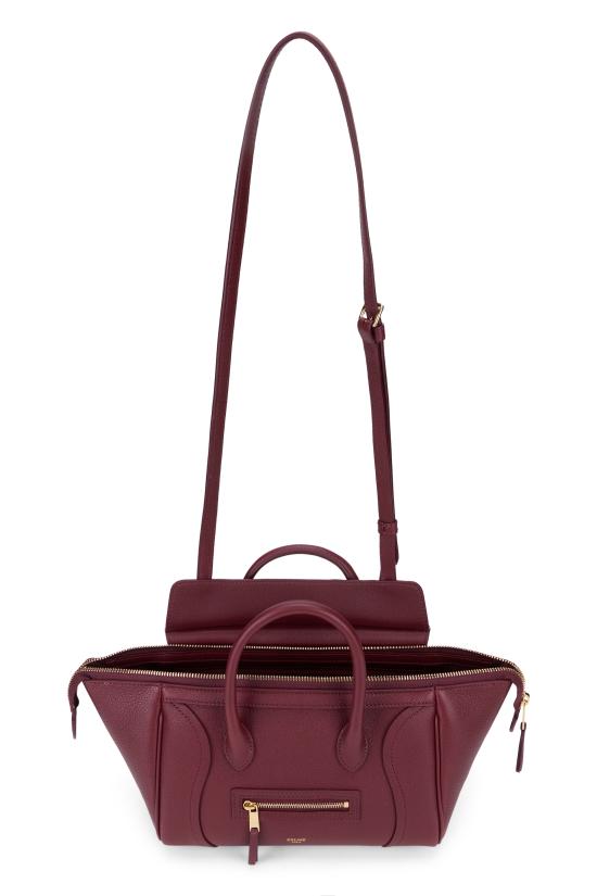 26FW 셀린느 리틀 러기지 백 L108J3056 28PO BORDEAUX - CELINE