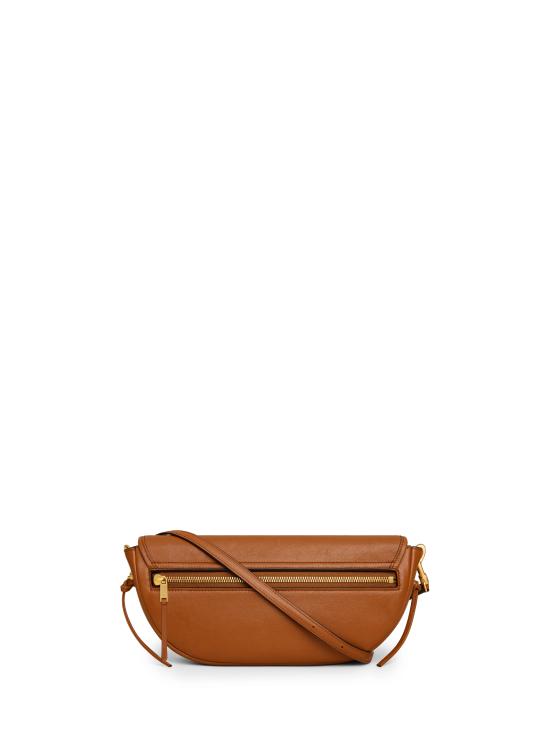 26FW 셀린느 리틀 하프 문 소프트 트리옹프 백 L10373778 GFY5 BROWN - CELINE